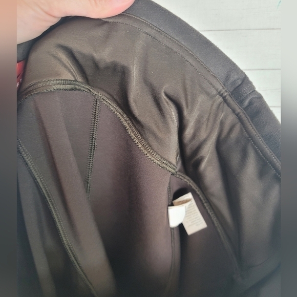 Spanx High Waist Faux Suede Leggings in Chocolate Brown, sz Large - Picture 10 of 16